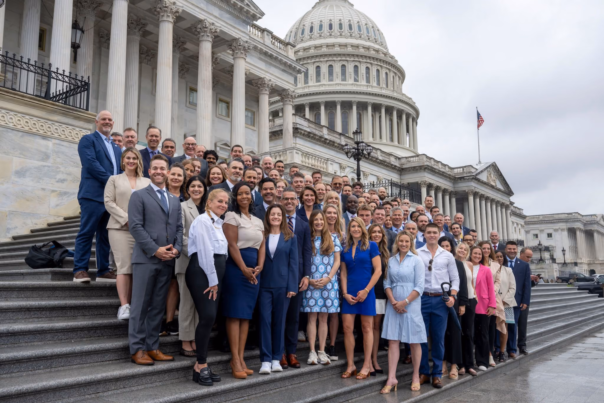 HFA members in Washinton DC advocating for Fitness.