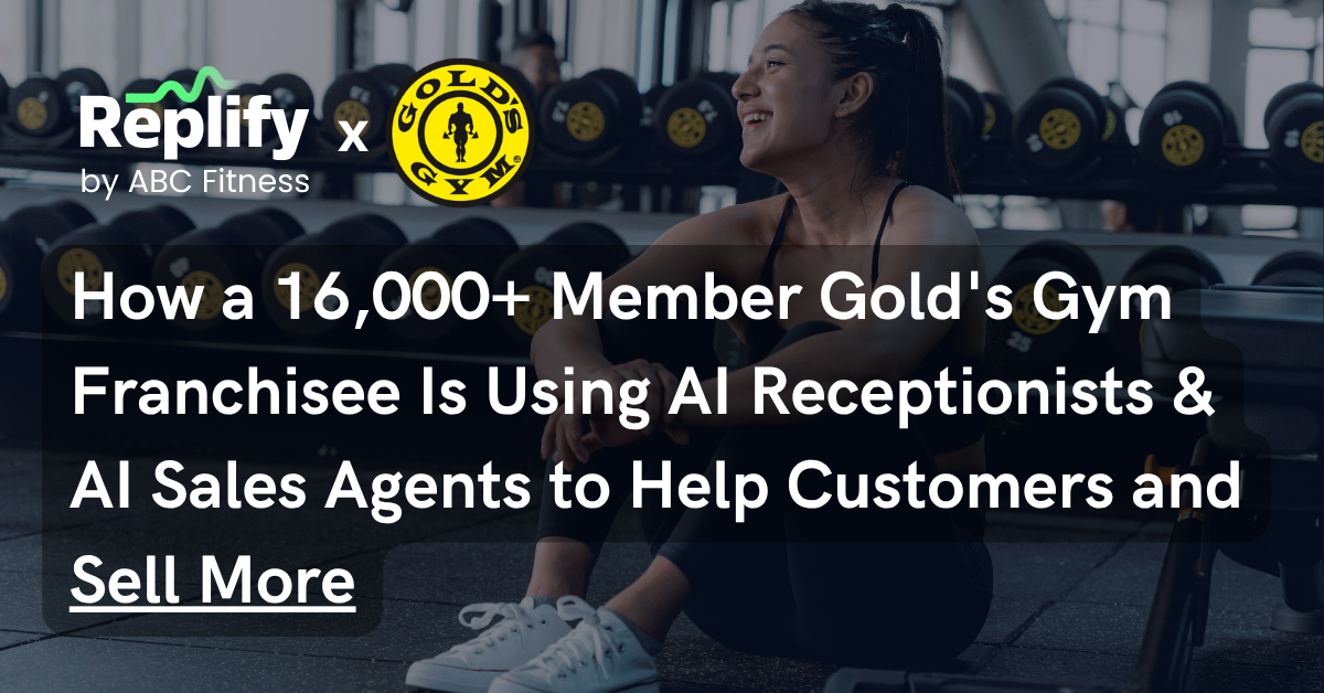 Gold's Gym NorCal front desk team supported by Replify AI receptionists across Northern California health clubs