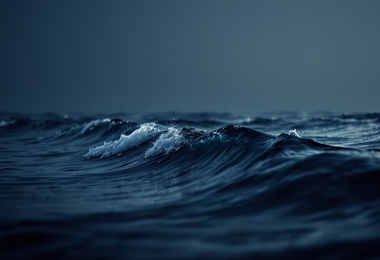 [background image] of open sea (for a maritime service)