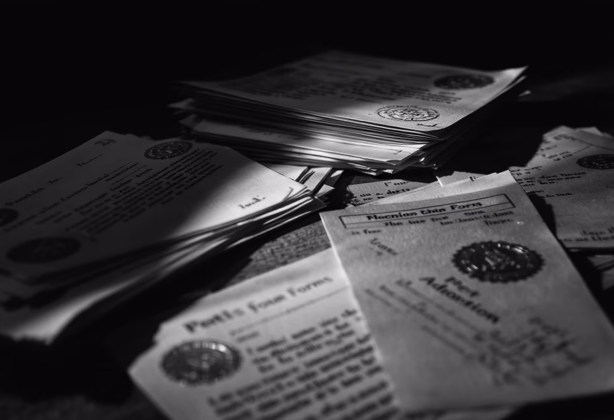 adopted pet documentation scene