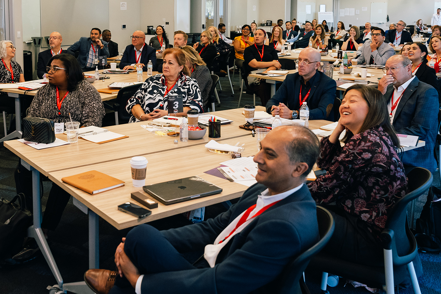 Training session led by Glenn Llopis at the University of Phoenix during the Leadership in the Age of Personalization (LAOP) Summit.