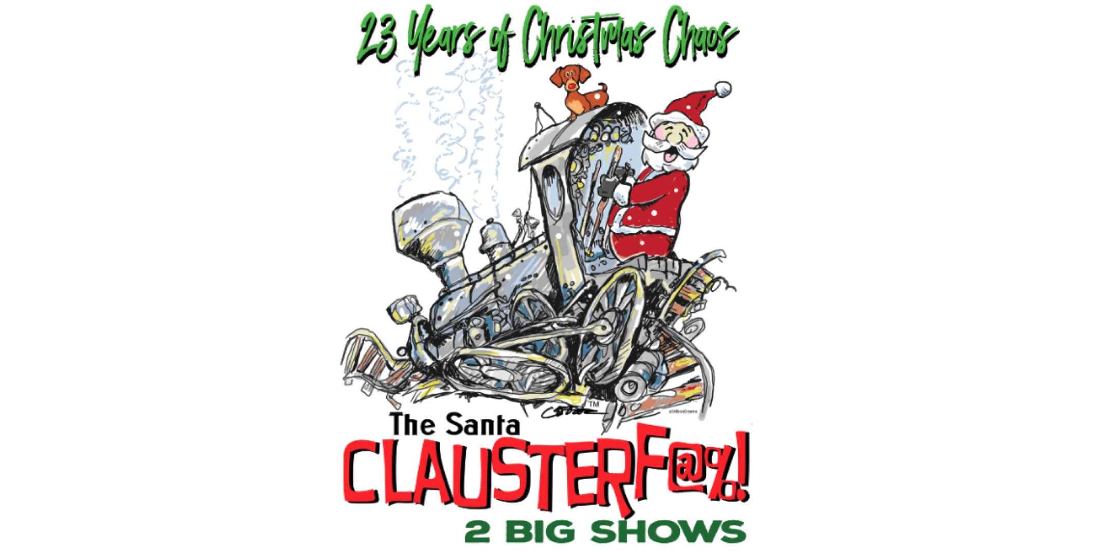 Jammin Java presents Todd Wright's 23rd Annual Santa Clauster-f@%! Christmas Spectacular (standing!)