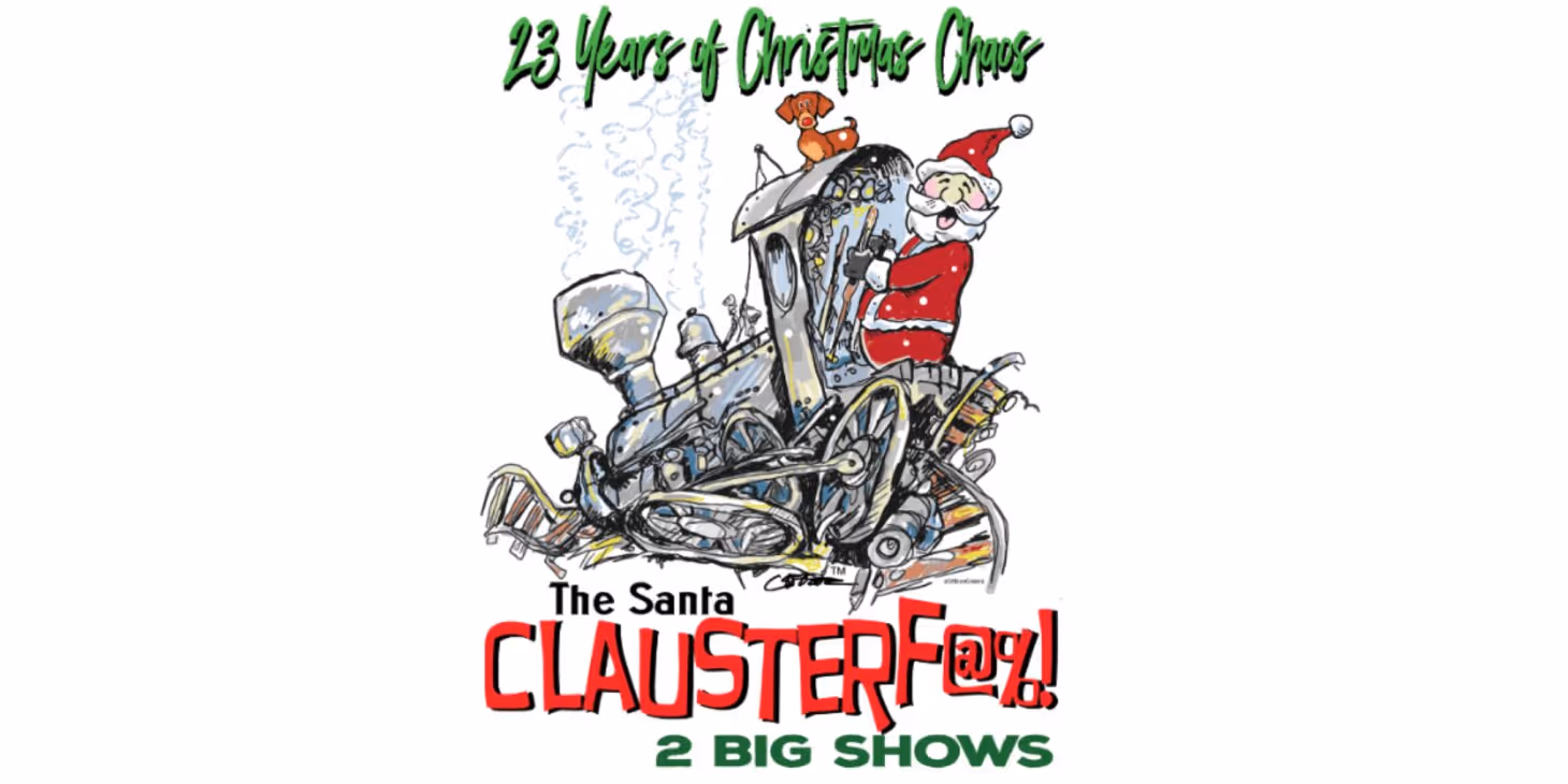Jammin Java presents Todd Wright's 23rd Annual Santa Clauster-f@%! Christmas Spectacular (standing!)