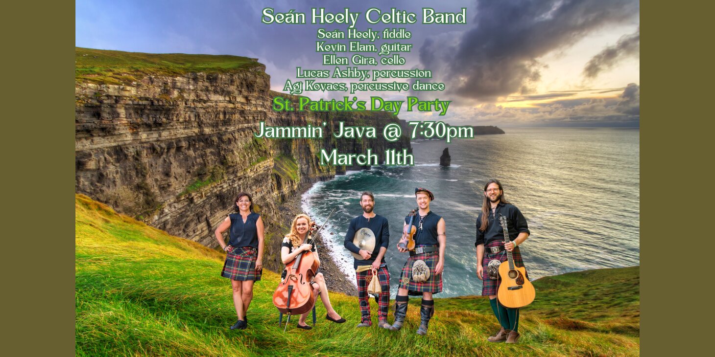 St. Patrick's Party with the Seán Heely Celtic Band