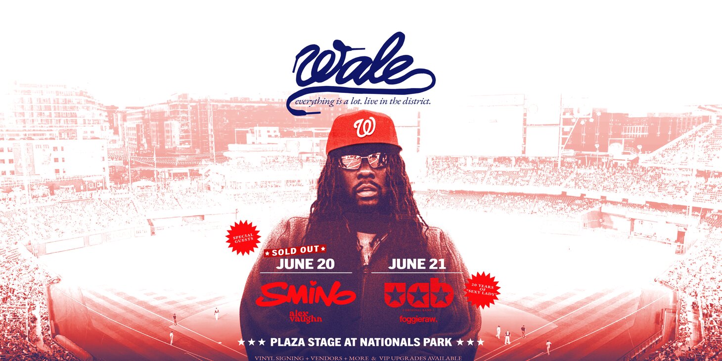 Wale - everything is a lot. live in the district with UCB (original band) & foggieraw.