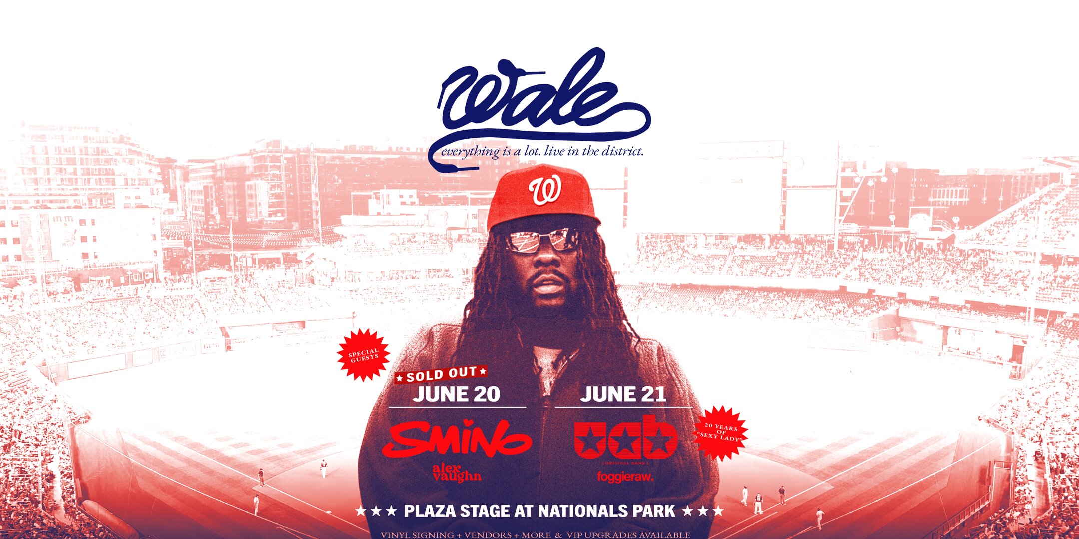 Wale - everything is a lot. live in the district with UCB (original band) & foggieraw.