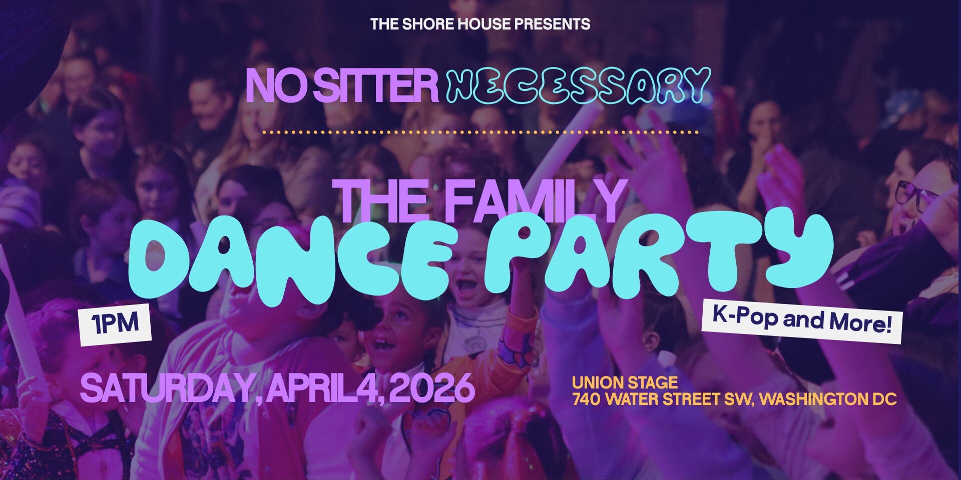 No Sitter Necessary Presents: The Family Dance Party — K-Pop