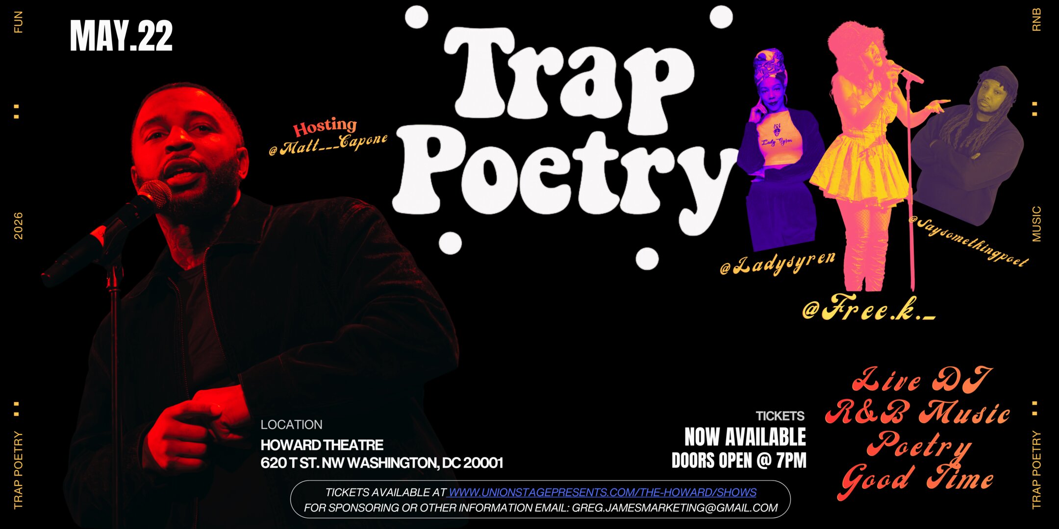 Trap Poetry | Union Stage Presents
