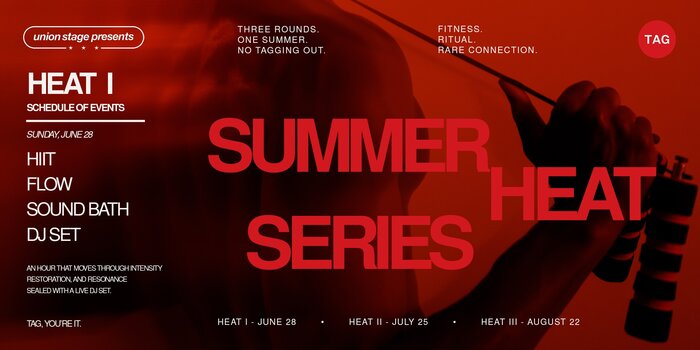 TAG — The Athletic Group: An Experiential Wellness Event