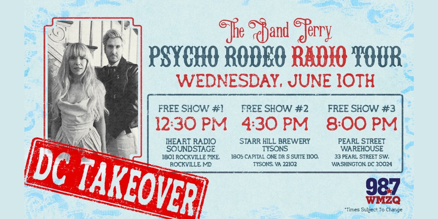 WMZQ Presents: The Band Perry Psycho Rodeo Radio Tour