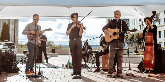 Free Bluegrass and Cheap Beer Night with Gravel Road and The AlgoRhythms Bluegrass Unit