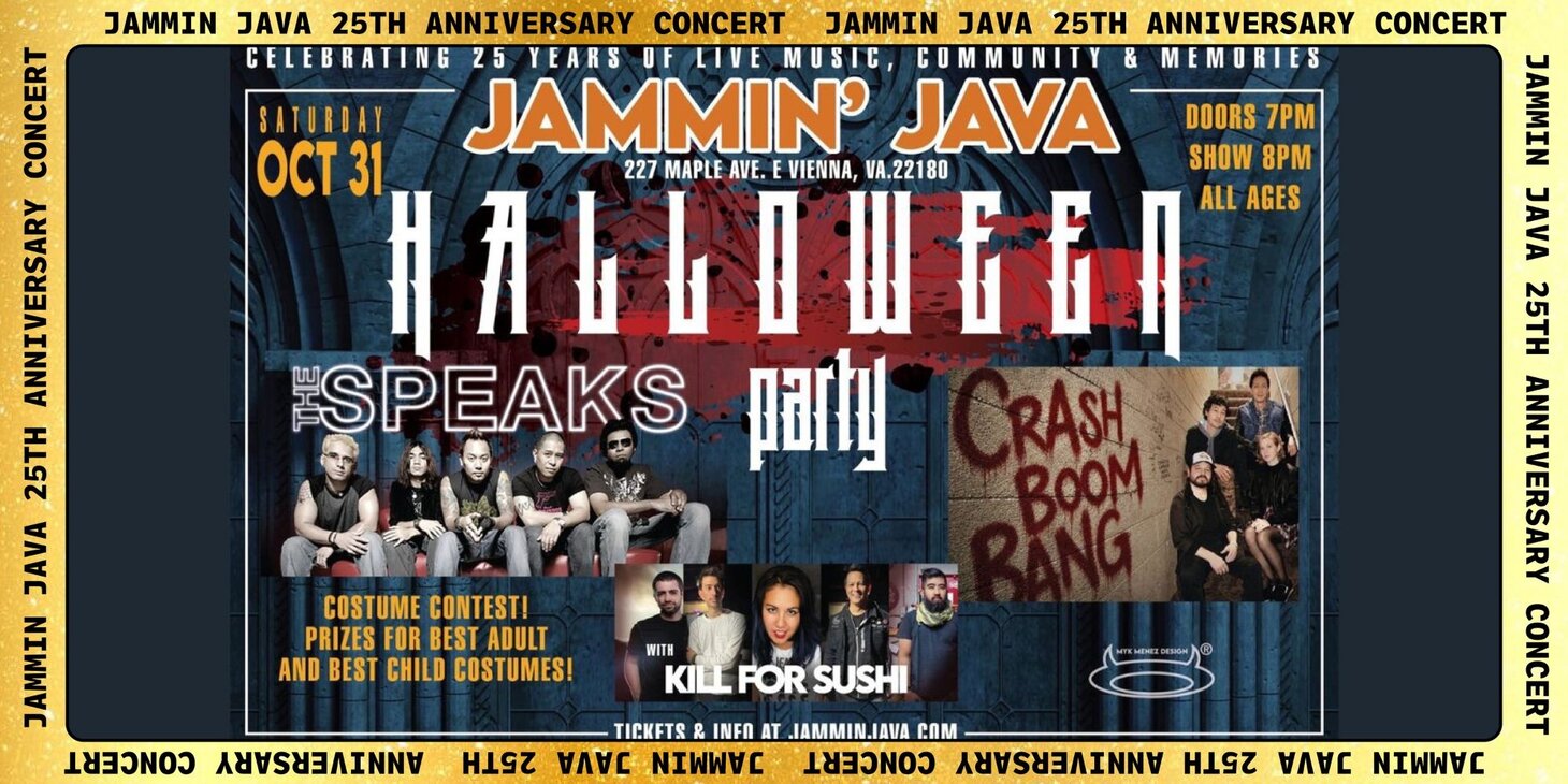The Speaks + Crash Boom Bang: Spooky Halloween Party!
