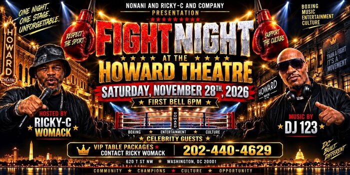 FIGHT NIGHT AT THE HOWARD THEATRE