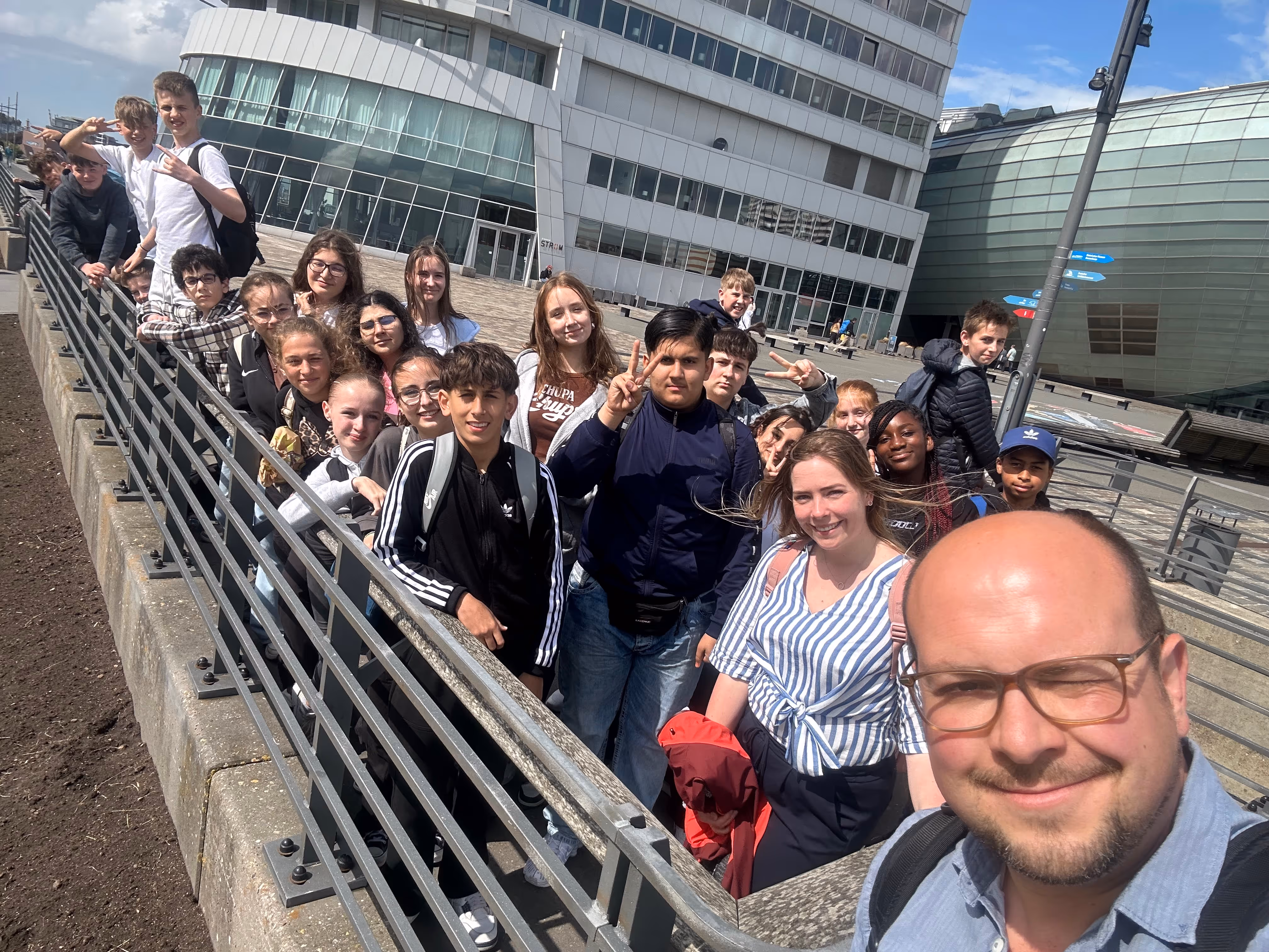 Ein Ausflug der bilingualen Klasse.