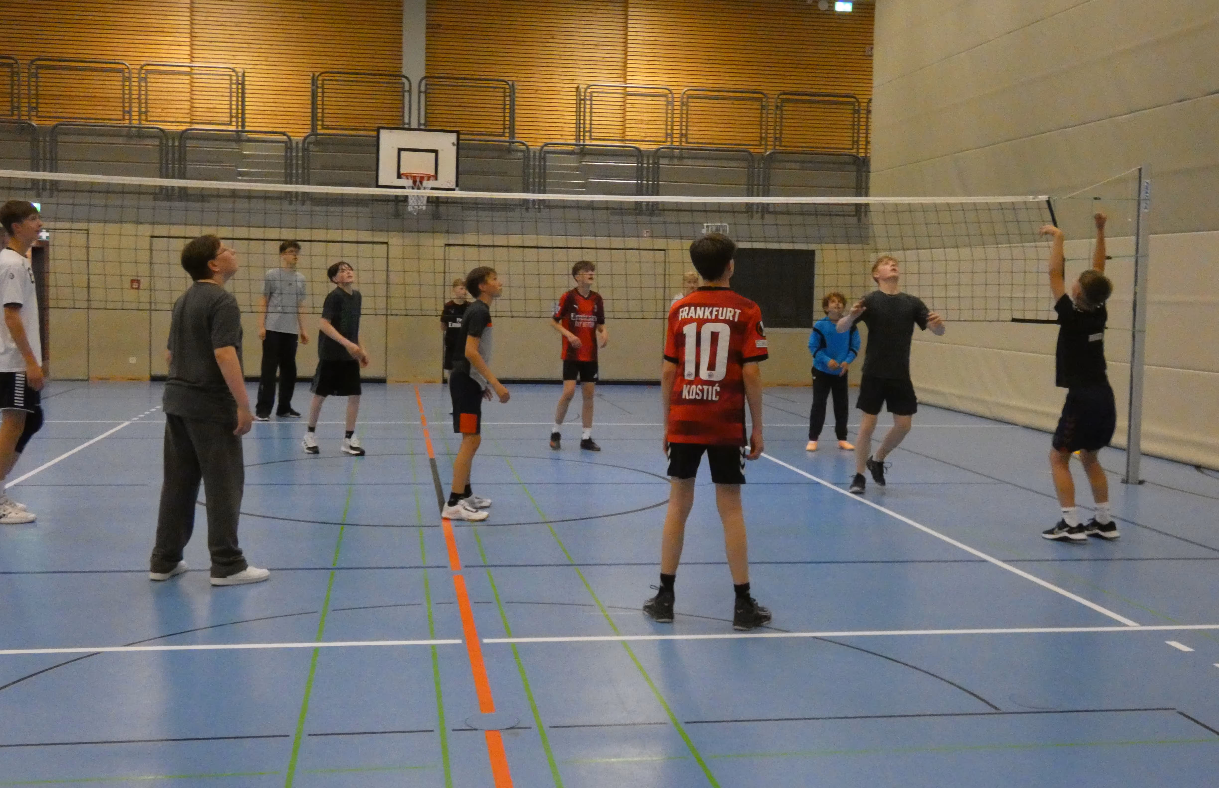 Spiel und Spaß in der Turnhalle