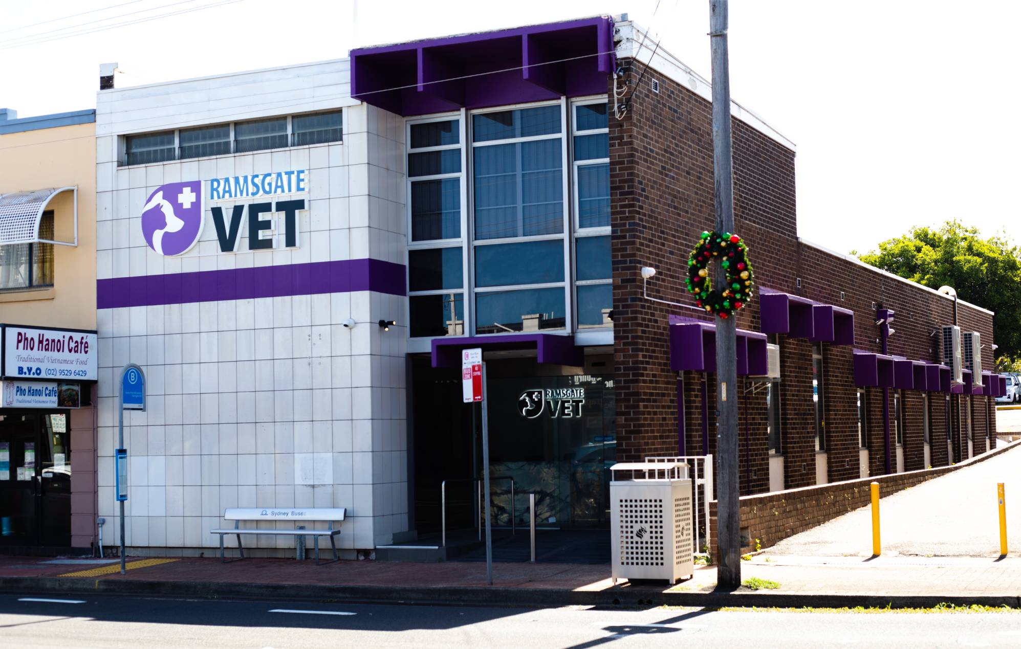Ramsgate Vet building, serving the Ramsgate NSW area.