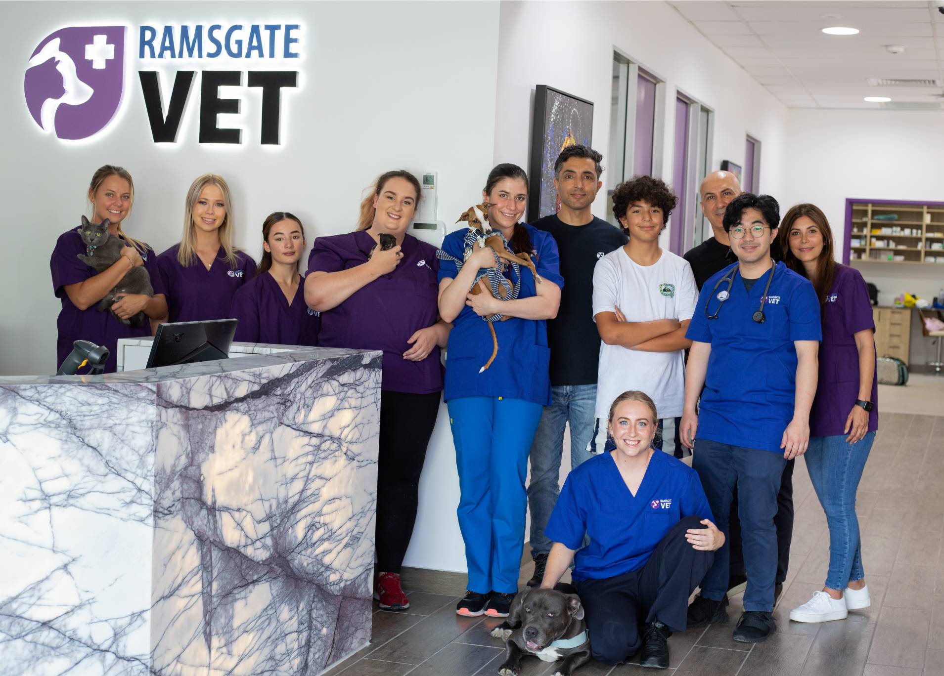 Our team at Ramsgate Vet