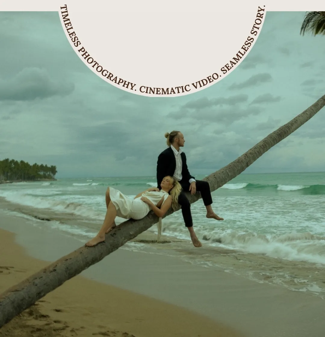 Cinematic Beach Photo Shoot With Cute Couple