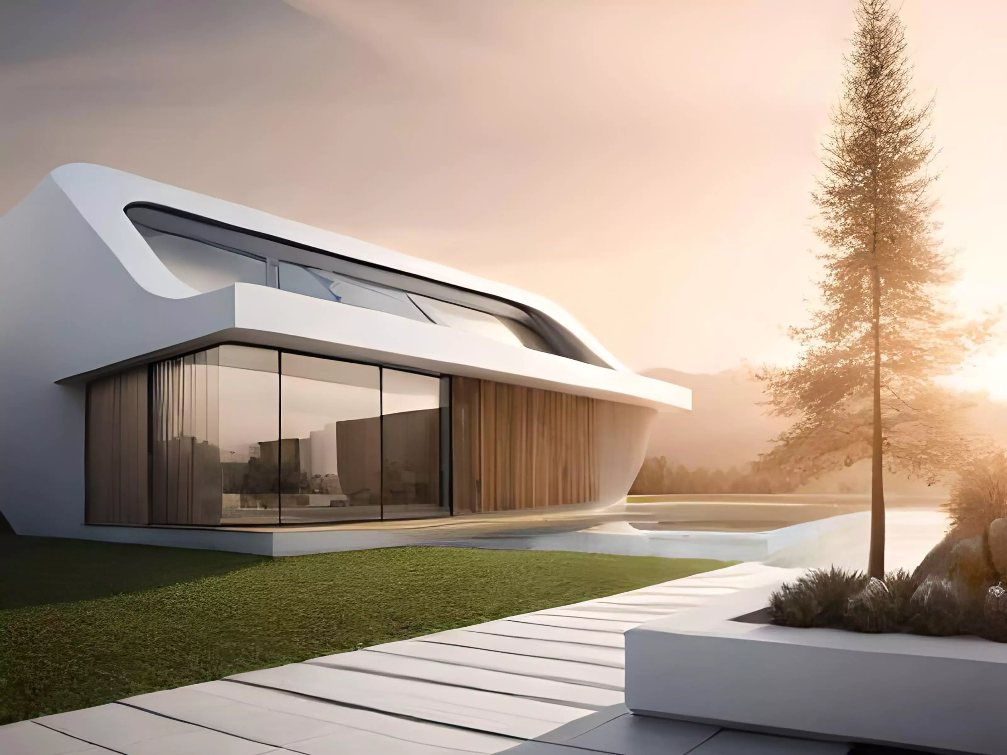 AI designed house