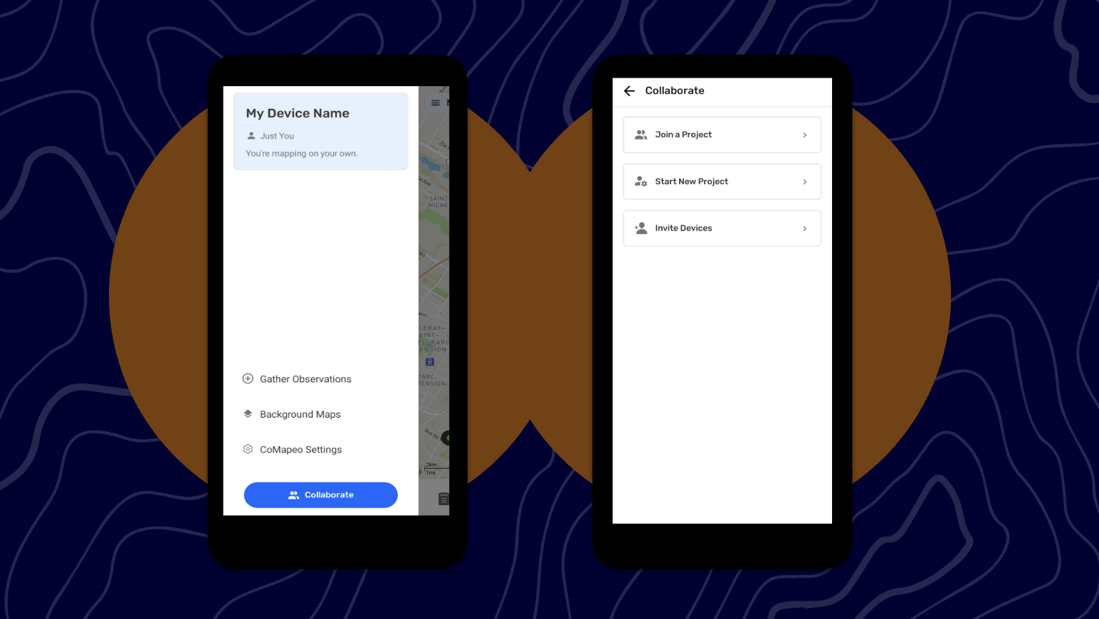 Mapping on your own Main Screen