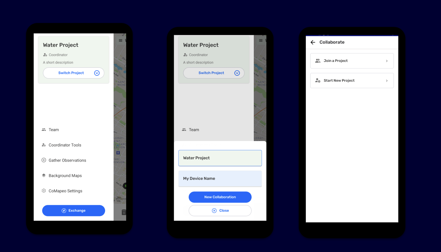 Coordinator Main Screen