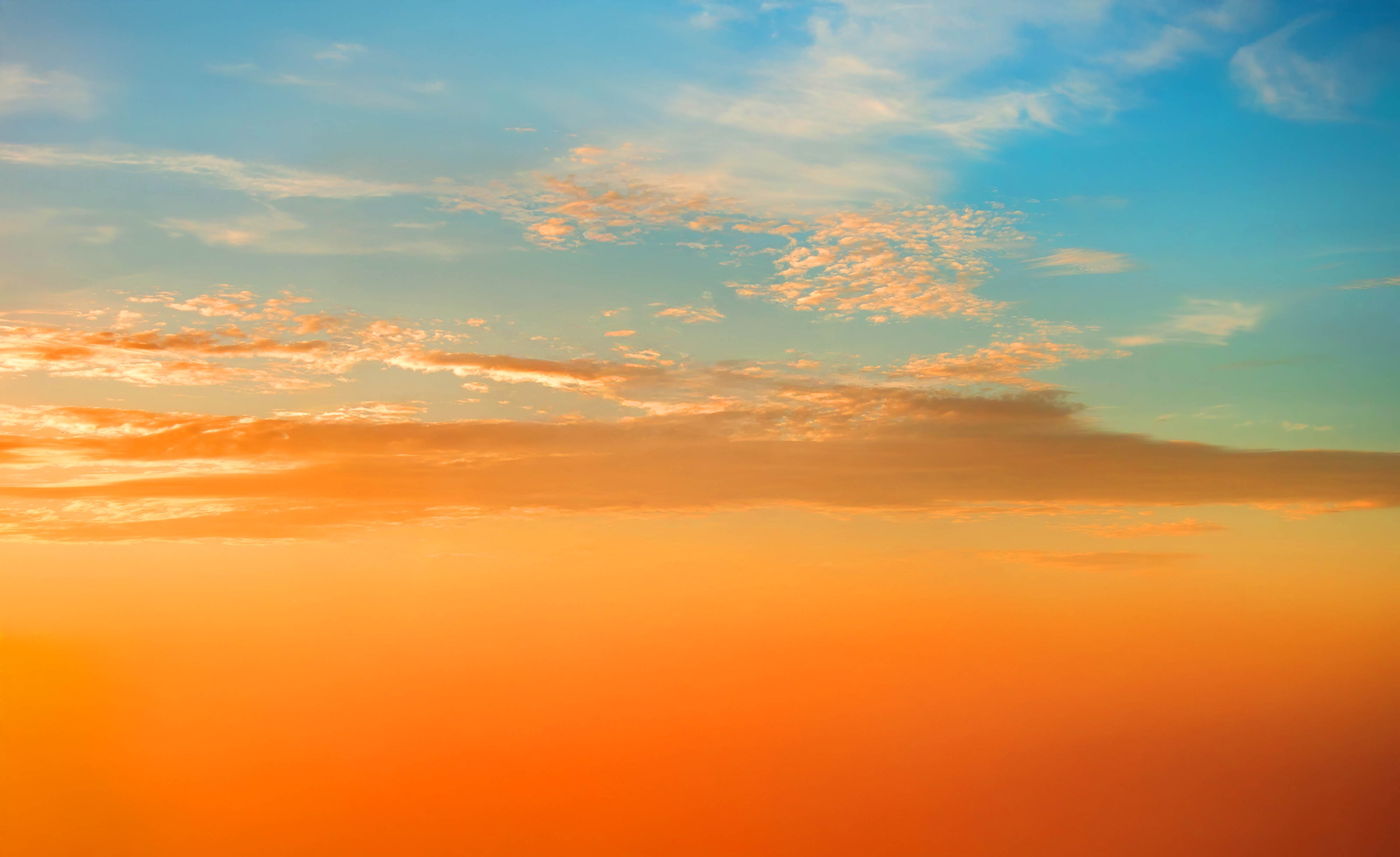 Vibrant Texas sunset