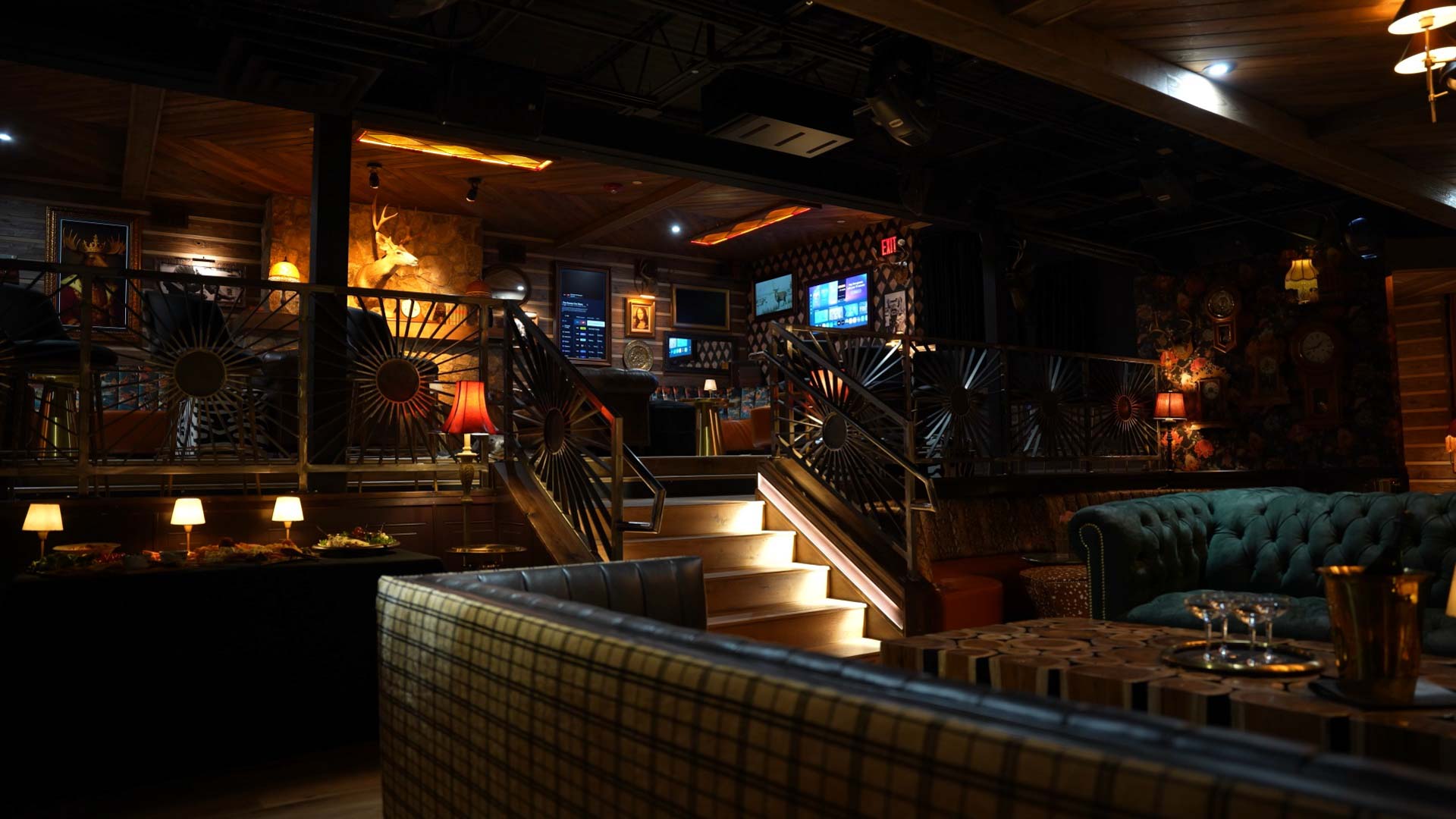 Log home chalet exterior showing quality wood staining and preservation in Colorado mountains