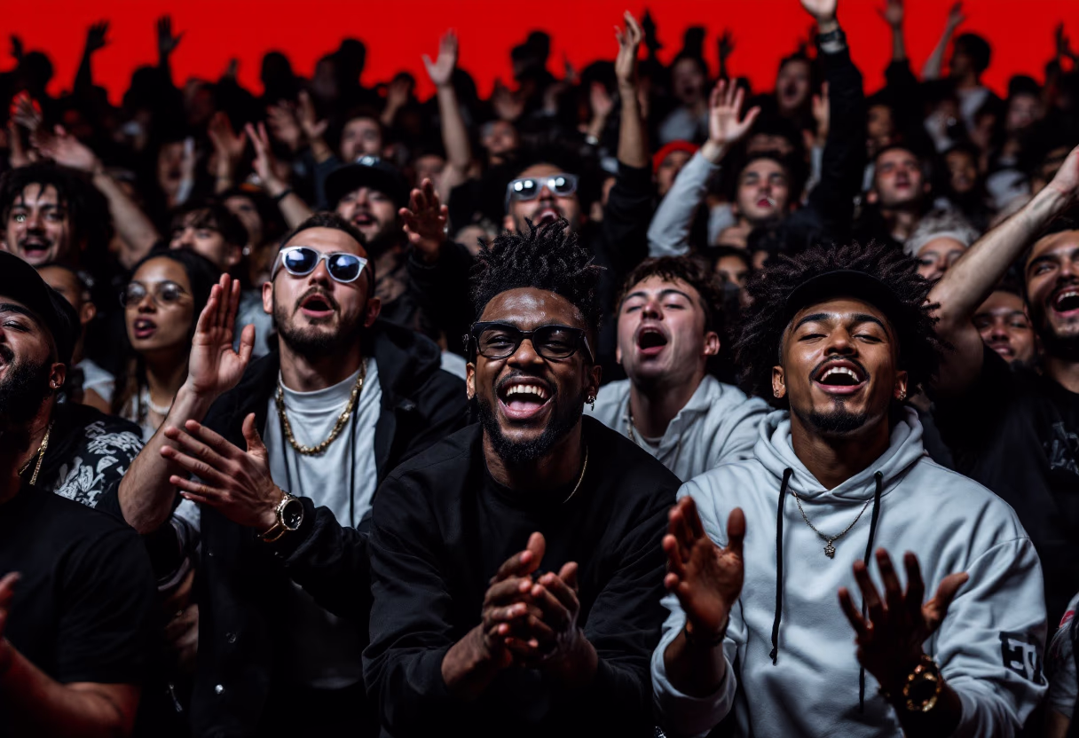 image of a concert crowd