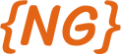 NG logo - orange on translucent
