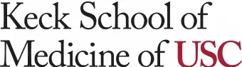 Keck School of Medicine of USC logo.