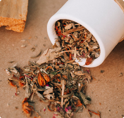 Le Bloom Radiance Facial on blanket