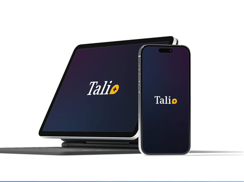 Tali application displayed on desktop and mobile devices showing cross-platform compatibility
