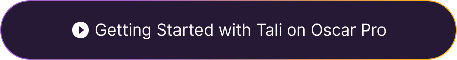 Getting Started with Tali on Oscar Pro