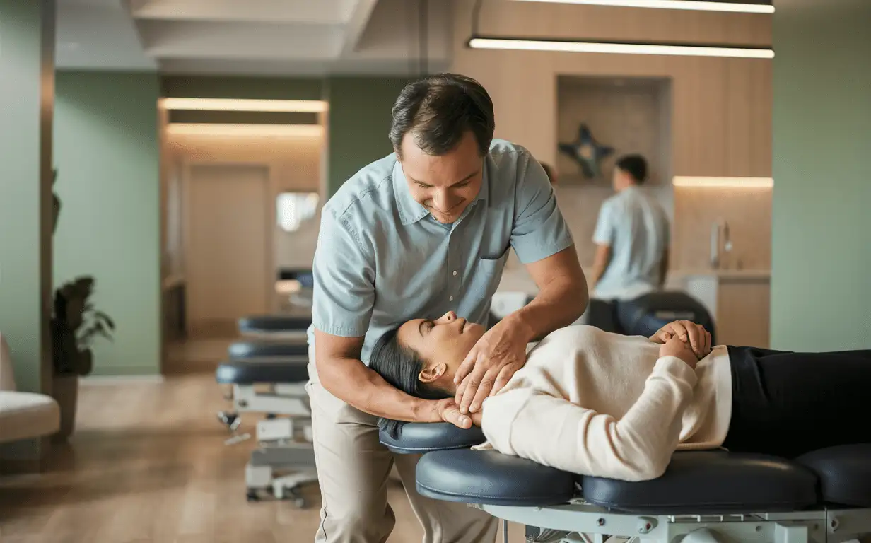image of pharmacist consulting with a customer