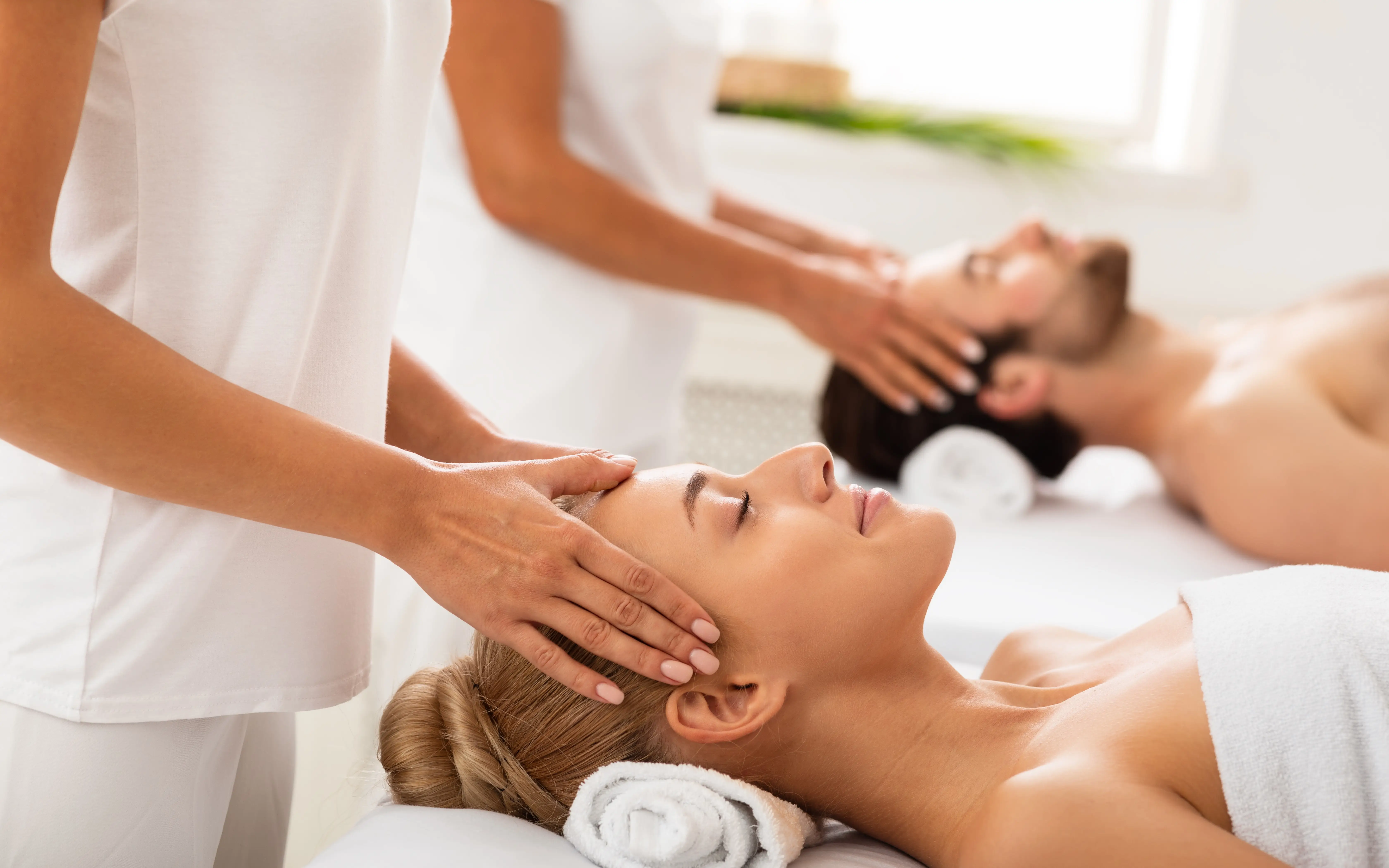 [background image] image of a serene clinic environment (for an acupuncturist)