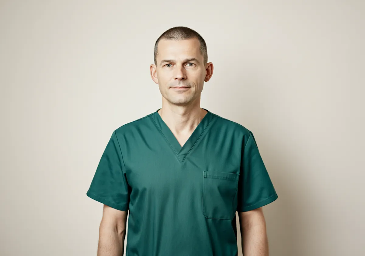 Healthcare professional portrait