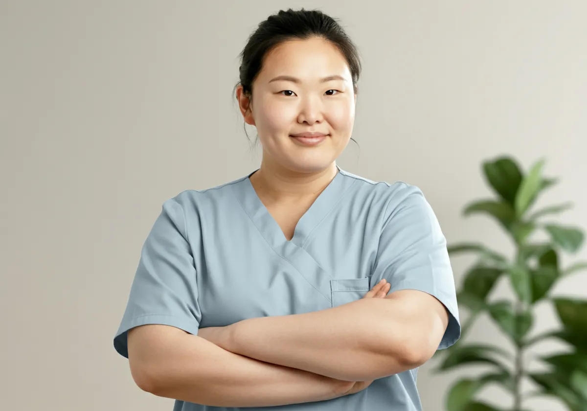 Healthcare professional portrait