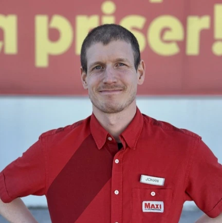 Ica handlare Johan Larsson foto