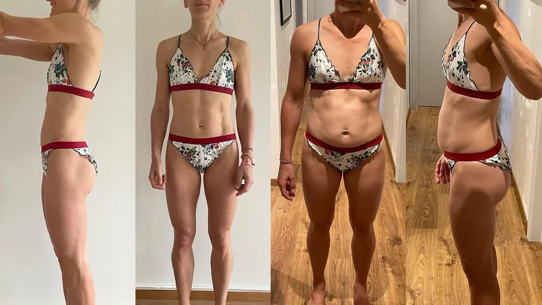 Avant-apres déficit calorique femme qui a perdu du ventre