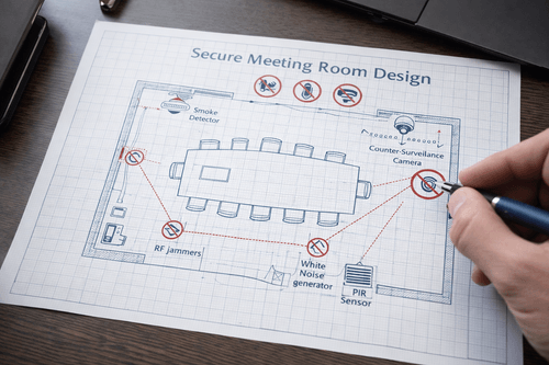navrh bezpecne mistnosti / konzultace zabezpeceni / safe room design