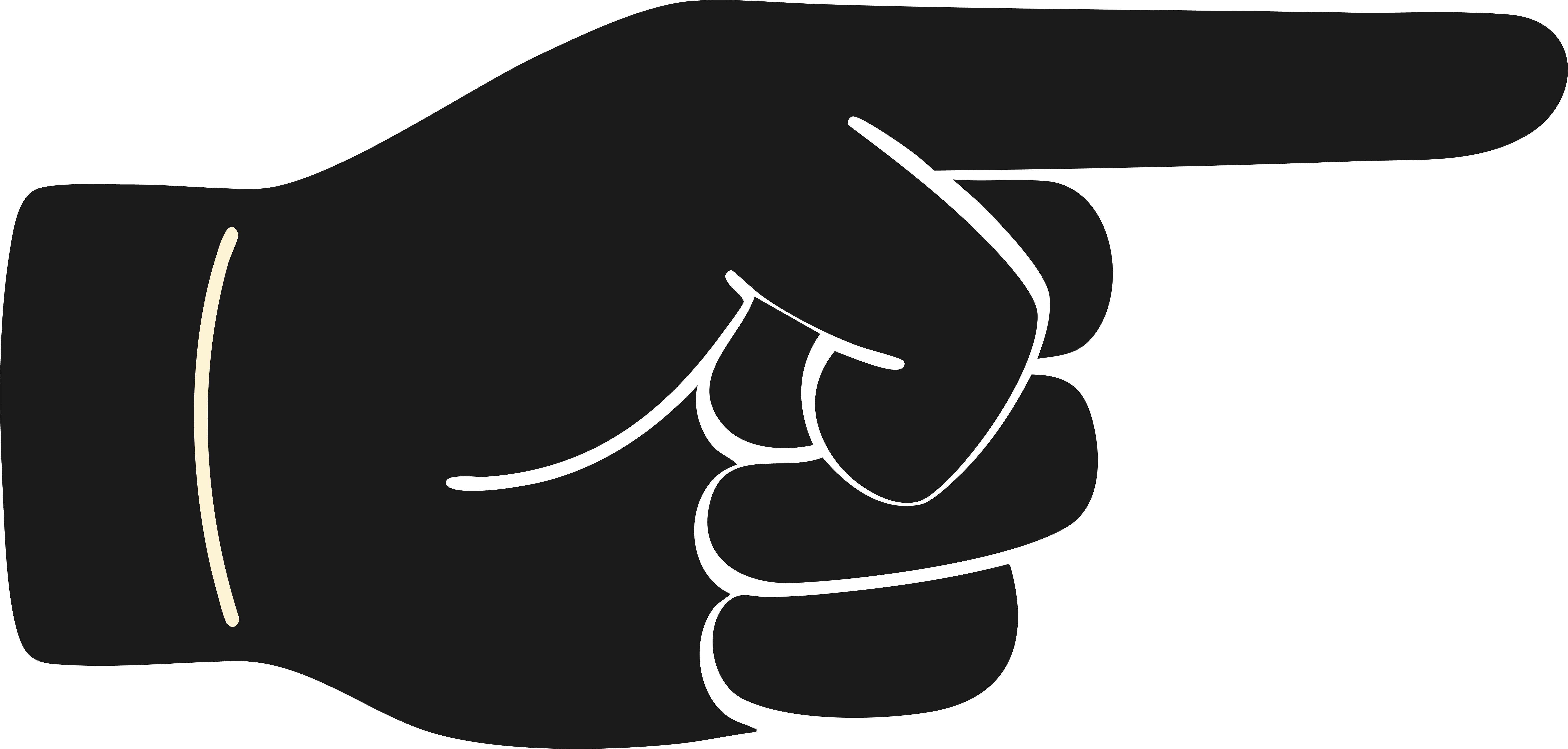 BIld einer Hand mit ausgestrecktem Finger