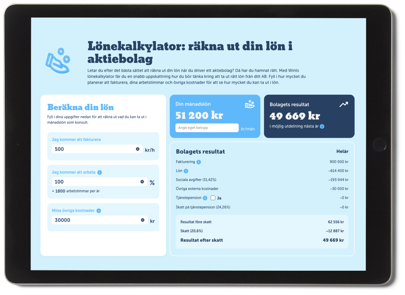Räkna ut din lön som egen konsult
