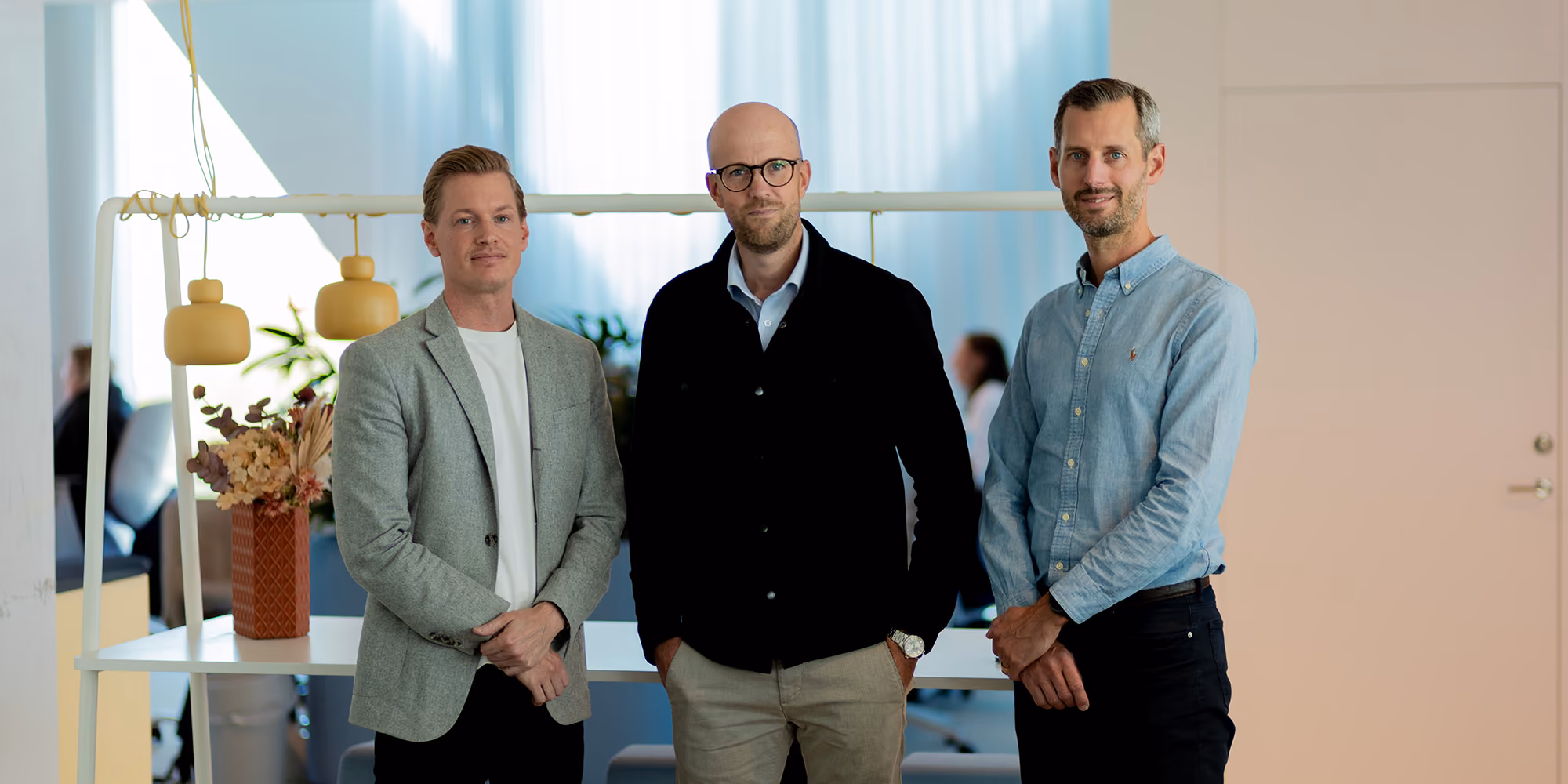 Fredik Gunnarsson, Andreas Åstrand och Jonas Mårtensson