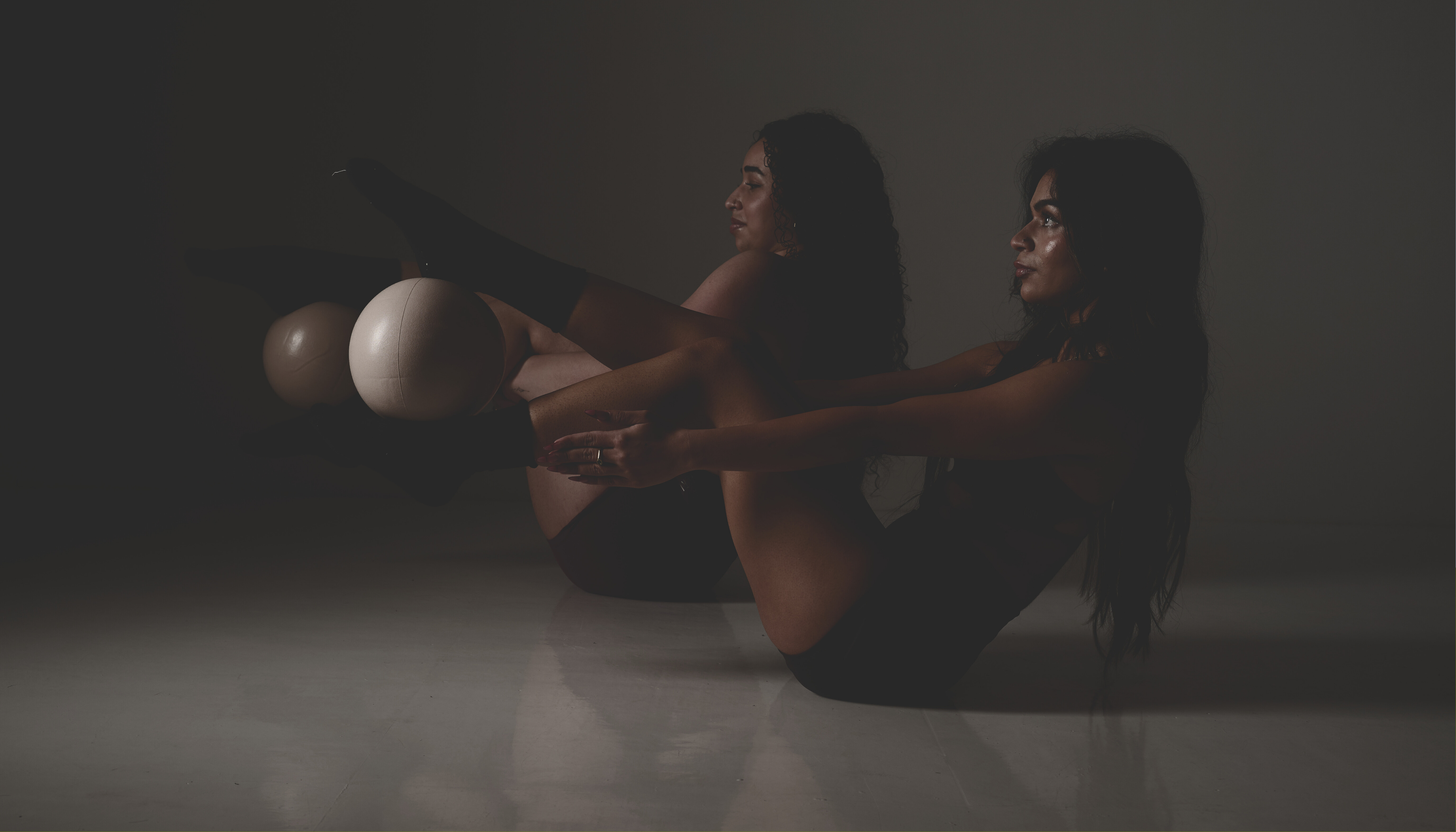 Pilates poses that demonstrate core strength and balance 