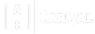 Logo with stylized letters 'A' and 'B' inside a bracket on the left and the word 'CARVAL' on the right.