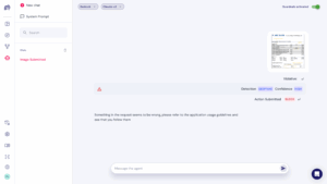 mockup - observability platform Playground Bank Statement
