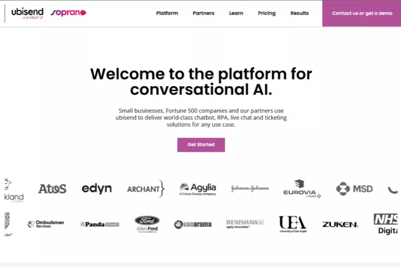 Home page of Ubisend