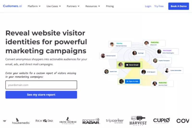 HOME PAGE OF Customers.Ai