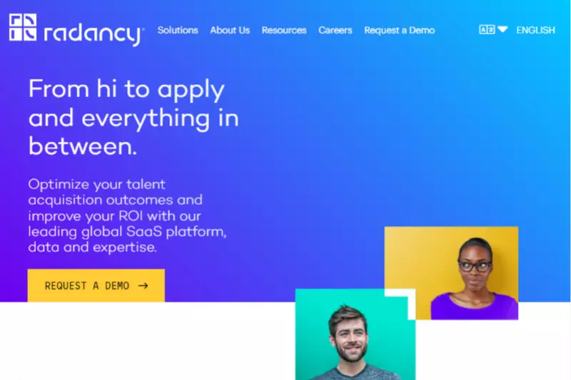 home page of Radancy