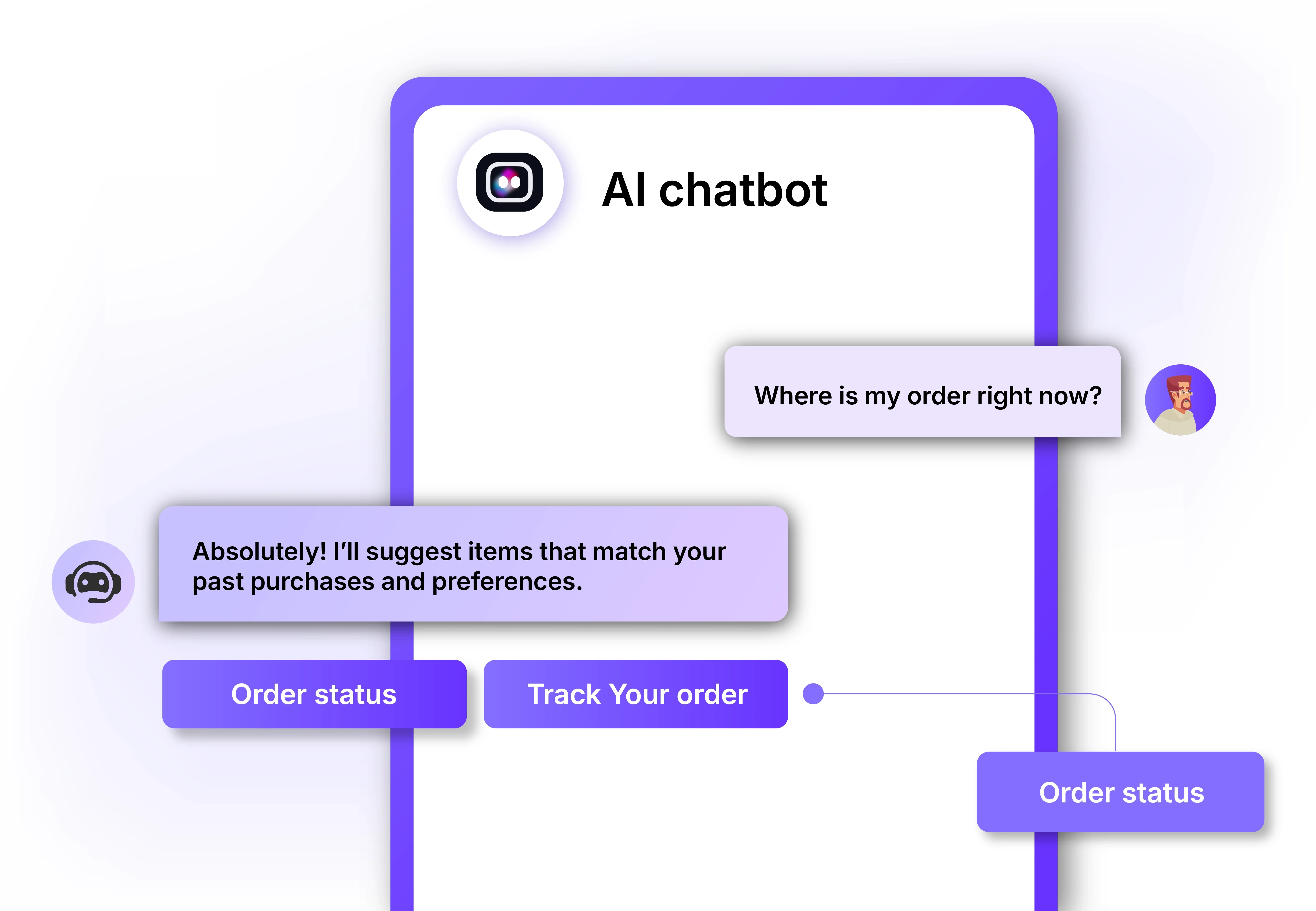 Order tracking and delivery updates